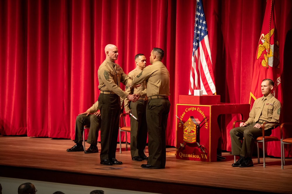 SEAC Delivers Address at Staff Noncommissioned Officer Academy Quantico