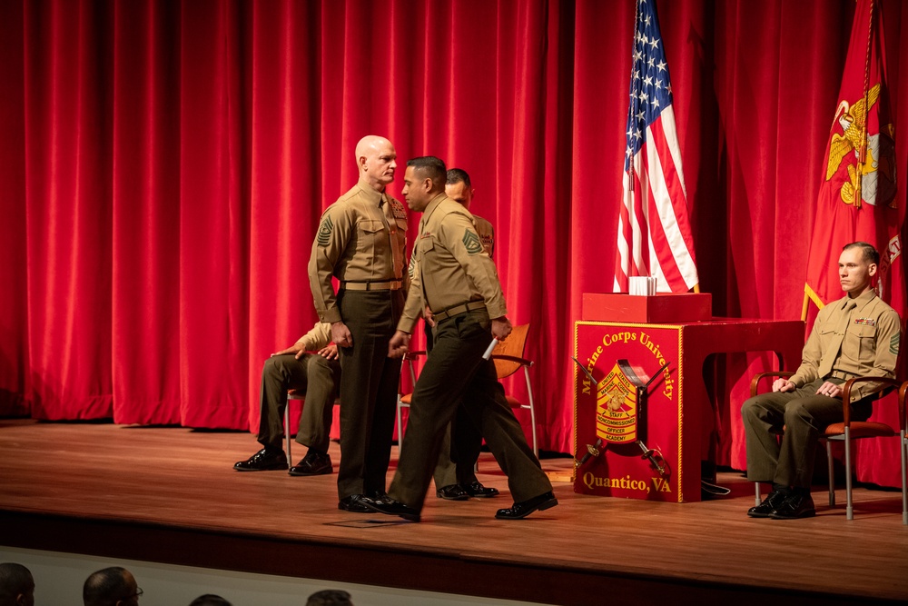 SEAC Delivers Address at Staff Noncommissioned Officer Academy Quantico