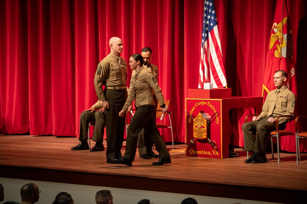 SEAC Delivers Address at Staff Noncommissioned Officer Academy Quantico