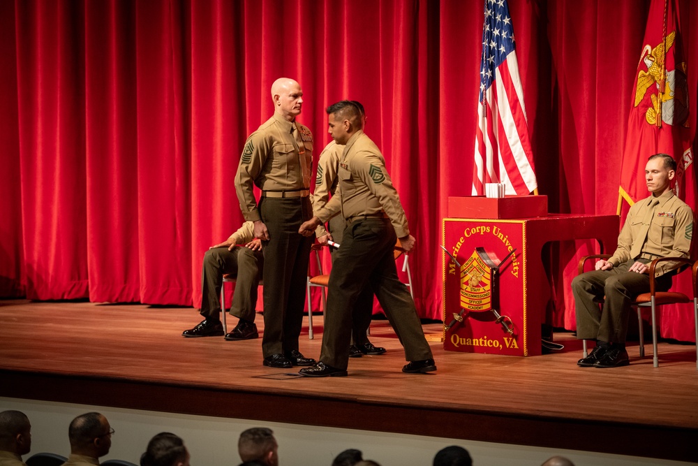 SEAC Delivers Address at Staff Noncommissioned Officer Academy Quantico