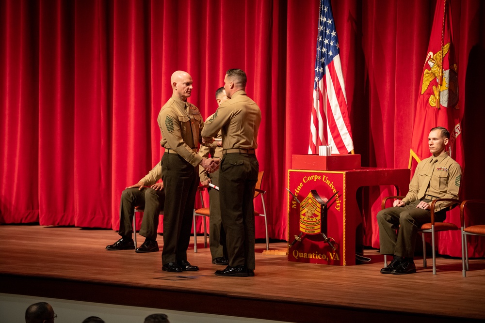 SEAC Delivers Address at Staff Noncommissioned Officer Academy Quantico