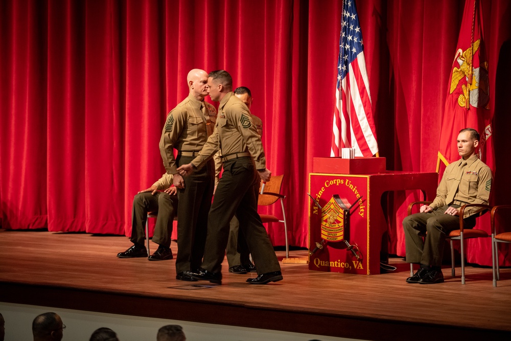 SEAC Delivers Address at Staff Noncommissioned Officer Academy Quantico