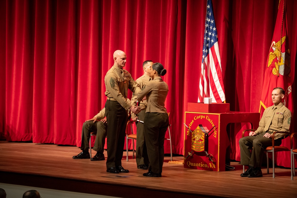 SEAC Delivers Address at Staff Noncommissioned Officer Academy Quantico