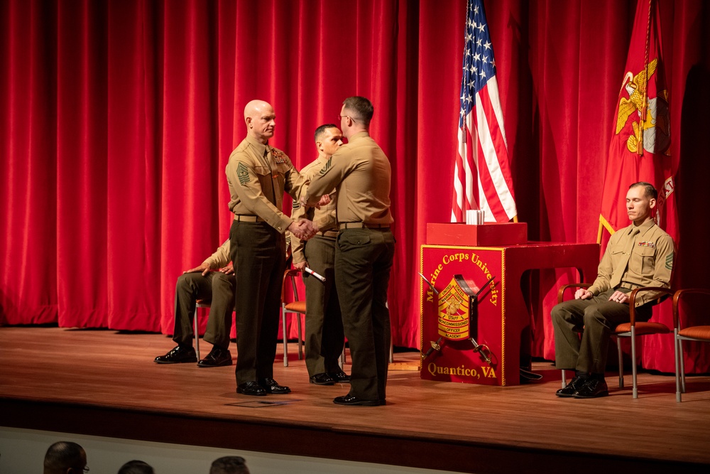 SEAC Delivers Address at Staff Noncommissioned Officer Academy Quantico