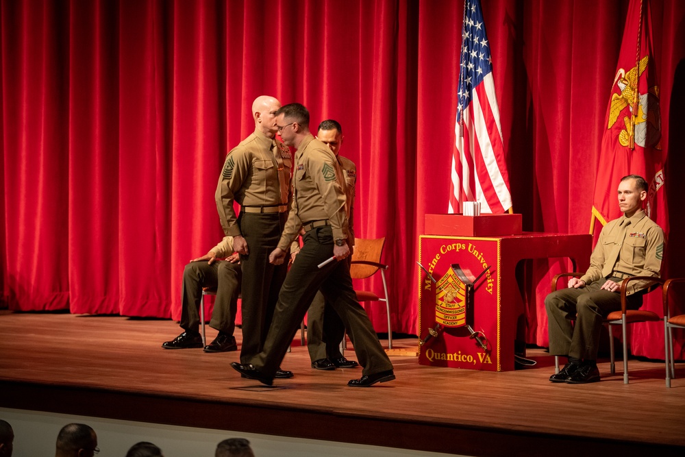 SEAC Delivers Address at Staff Noncommissioned Officer Academy Quantico