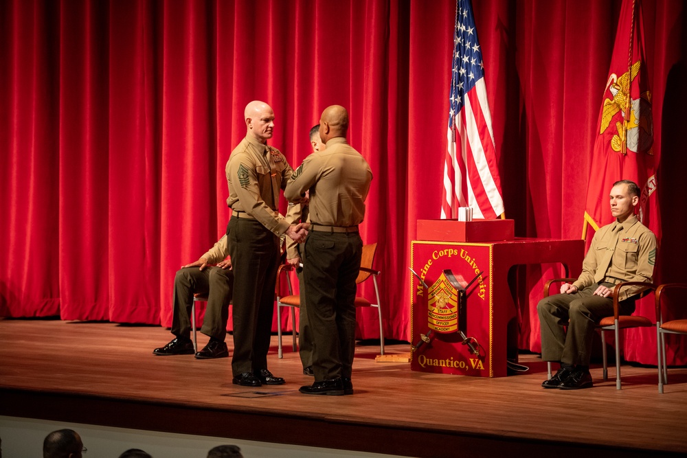 SEAC Delivers Address at Staff Noncommissioned Officer Academy Quantico