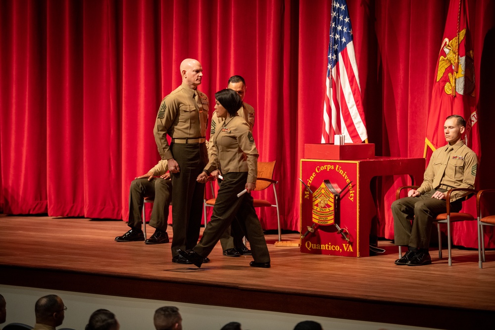 SEAC Delivers Address at Staff Noncommissioned Officer Academy Quantico