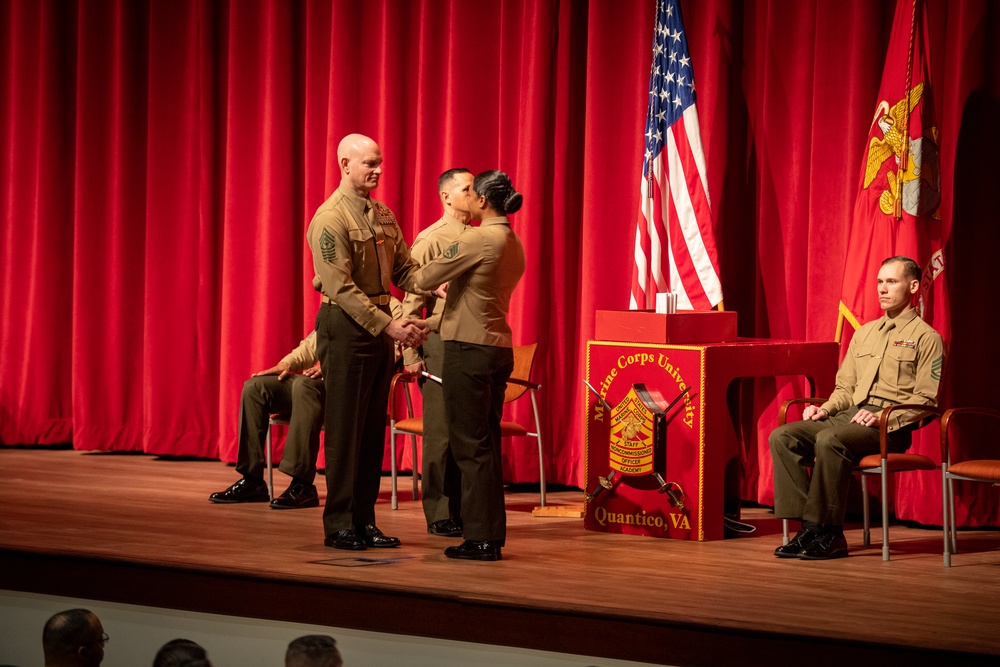 SEAC Delivers Address at Staff Noncommissioned Officer Academy Quantico