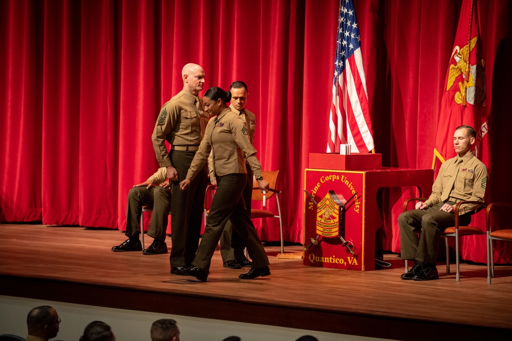 SEAC Delivers Address at Staff Noncommissioned Officer Academy Quantico