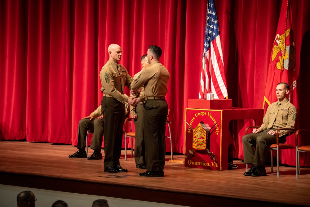 SEAC Delivers Address at Staff Noncommissioned Officer Academy Quantico