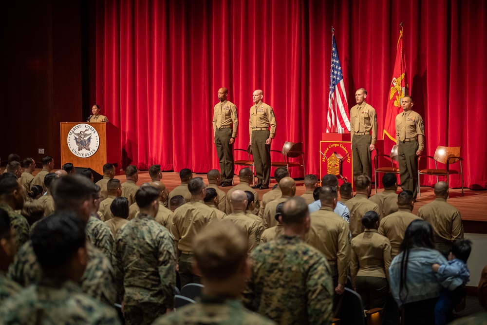 SEAC Delivers Address at Staff Noncommissioned Officer Academy Quantico