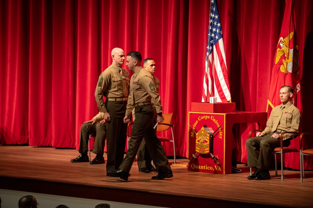 SEAC Delivers Address at Staff Noncommissioned Officer Academy Quantico