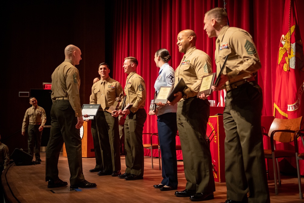 SEAC Delivers Address at Staff Noncommissioned Officer Academy Quantico