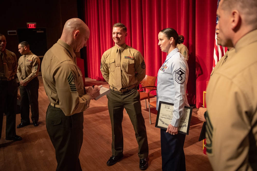 SEAC Delivers Address at Staff Noncommissioned Officer Academy Quantico