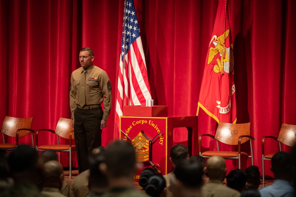 SEAC Delivers Address at Staff Noncommissioned Officer Academy Quantico