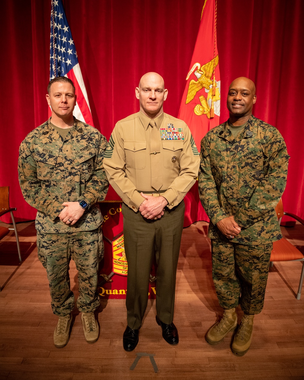 SEAC Delivers Address at Staff Noncommissioned Officer Academy Quantico