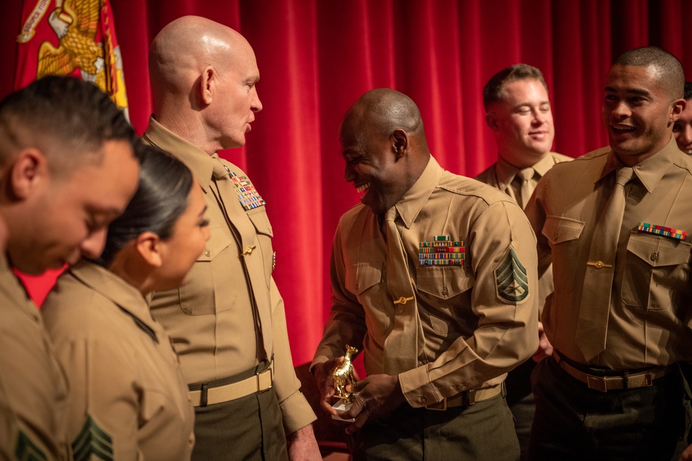 SEAC Delivers Address at Staff Noncommissioned Officer Academy Quantico