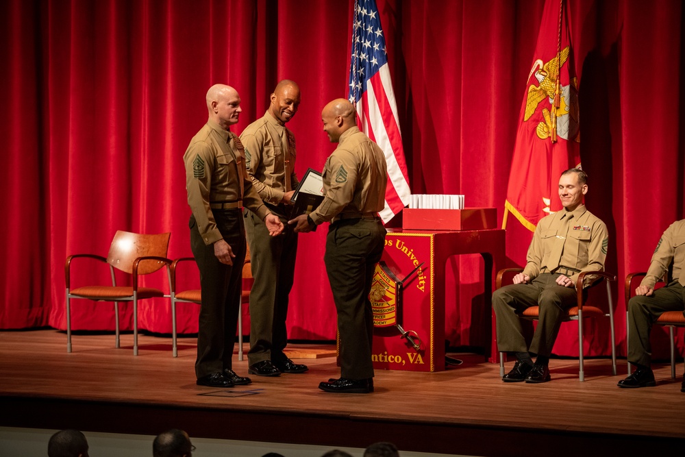 SEAC Delivers Address at Staff Noncommissioned Officer Academy Quantico