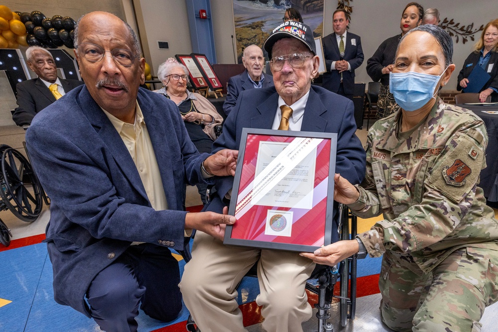 Centenarian celebration held at Paramus Veterans Memorial Home