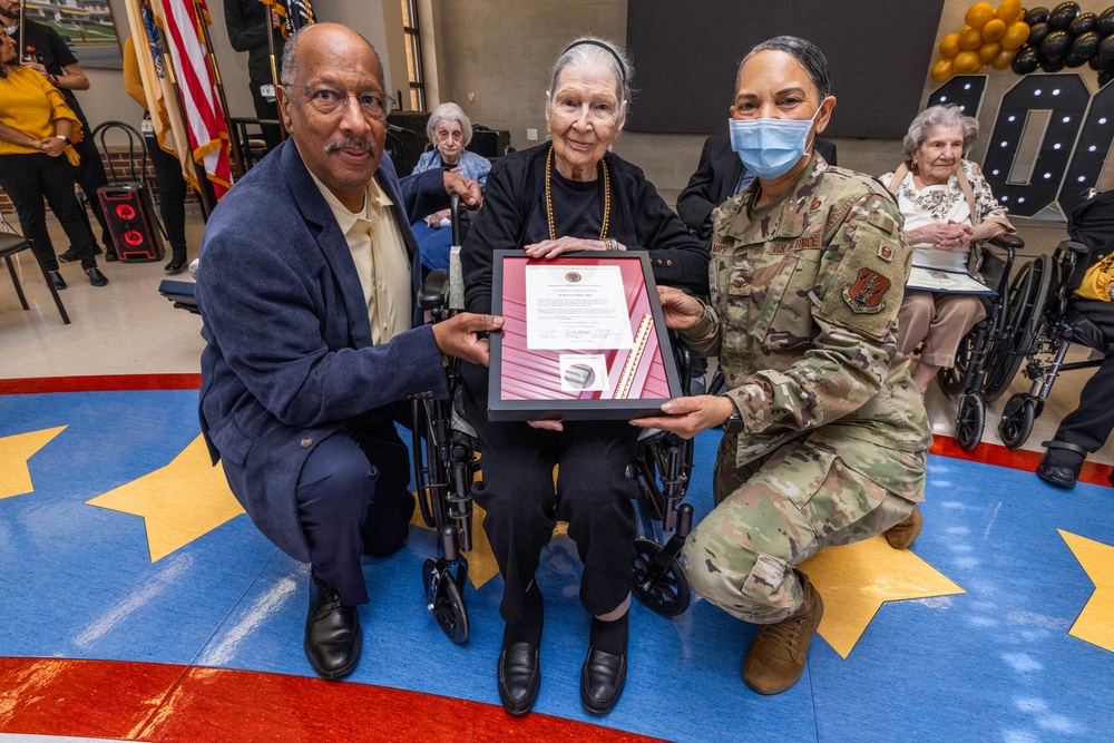 Centenarian celebration held at Paramus Veterans Memorial Home