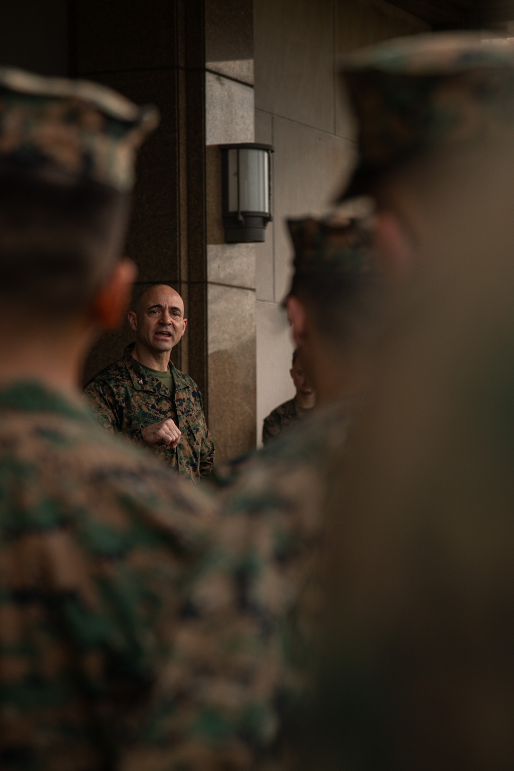 Two Marines awarded for exceeding expectations and their commitment to their mission