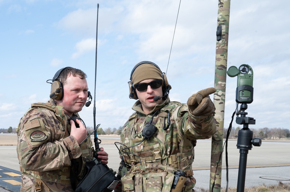 MSgt. Rodney Leads a Landing Zone Safety Officer Exercise