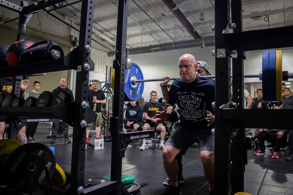 Chappy's lifting club squat competition