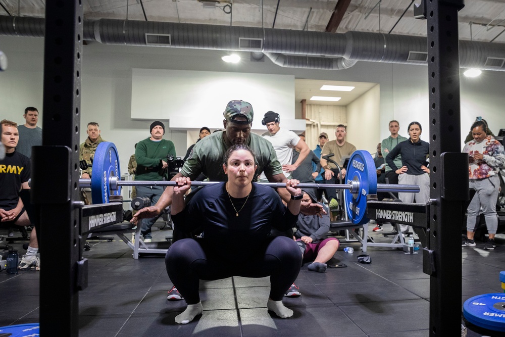 Chappy's lifting club squat competition