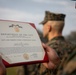Two Marines awarded for exceeding expectations and their commitment to their mission