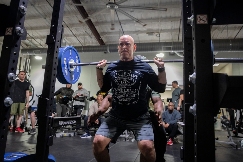 Chappy's lifting club squat competition