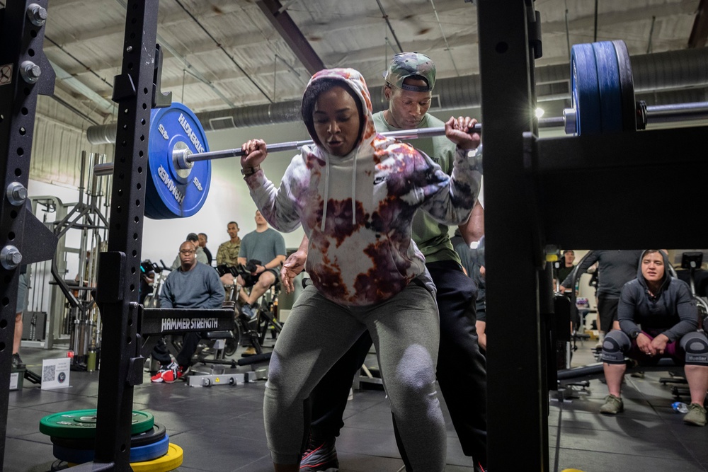 Chappy's lifting club squat competition