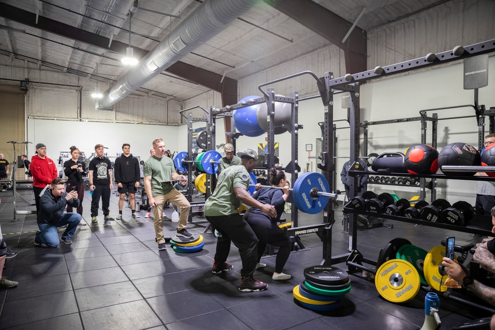 Chappy's lifting club squat competition