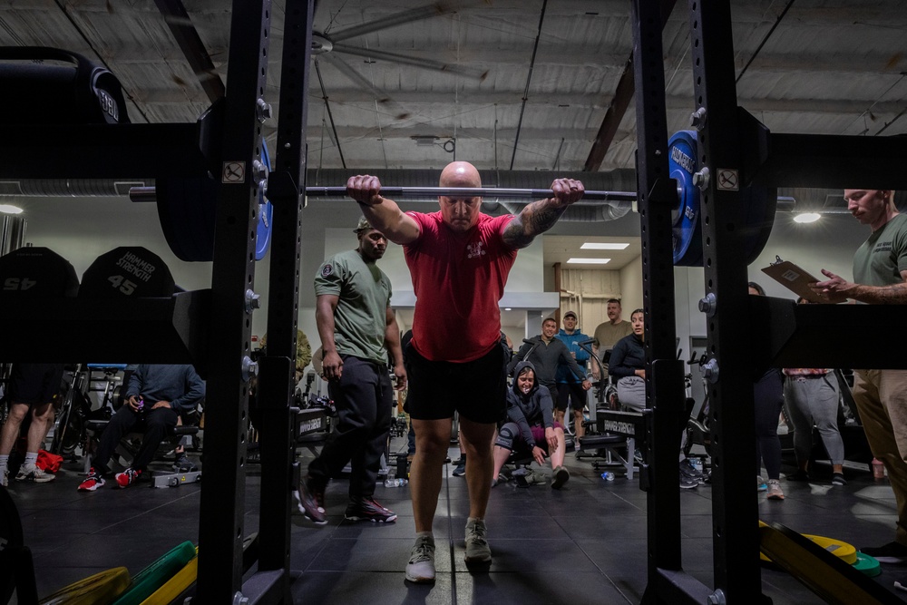 Chappy's lifting club squat competition