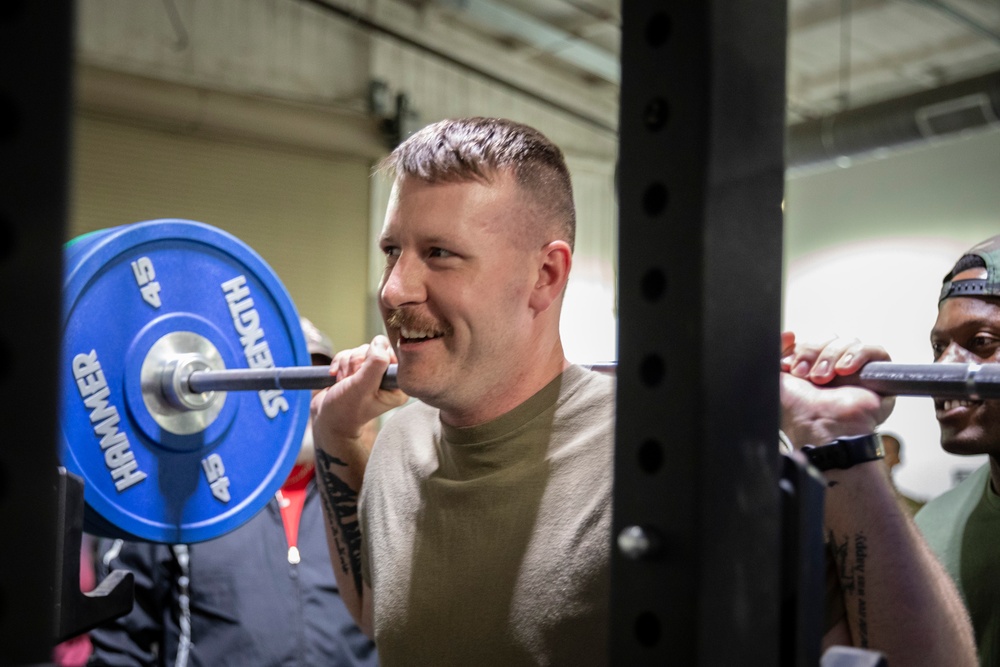 Chappy's lifting club squat competition