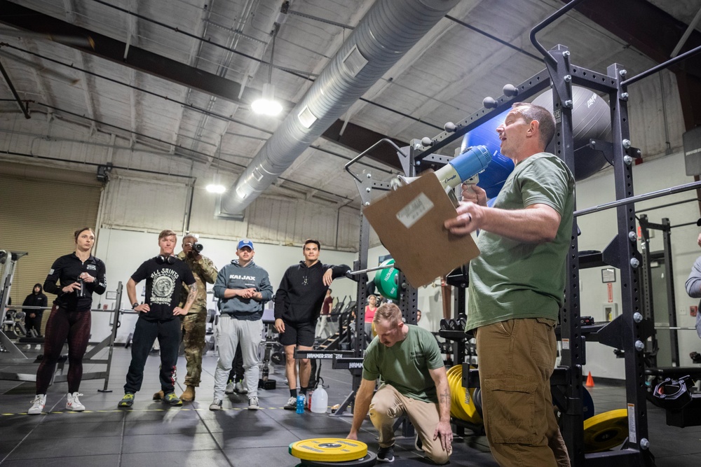 Chappy's lifting club squat competition