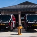 New wheels steeped in old tradition: Joint Base Andrews fire truck push-in ceremony