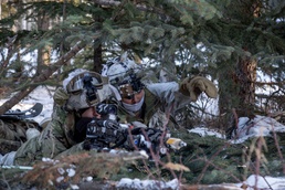 Squad Leader Gives Sectors of Fire