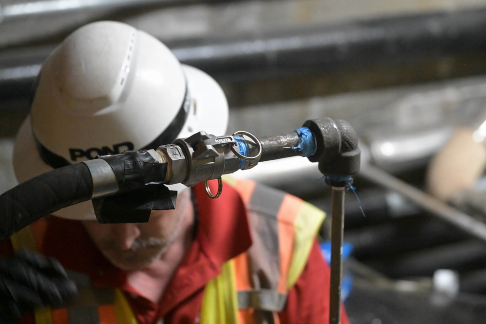 JTF-RH prepares to disconnect RHBFSF from Underground Pumphouse