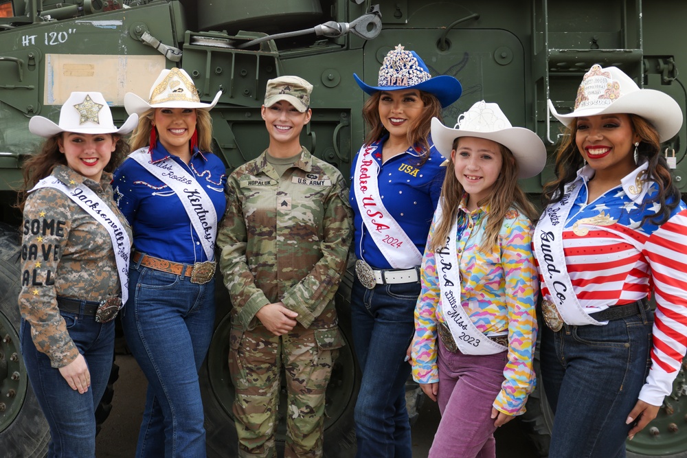 The Houston Livestock Show and Rodeo Armed Forces Appreciation Day