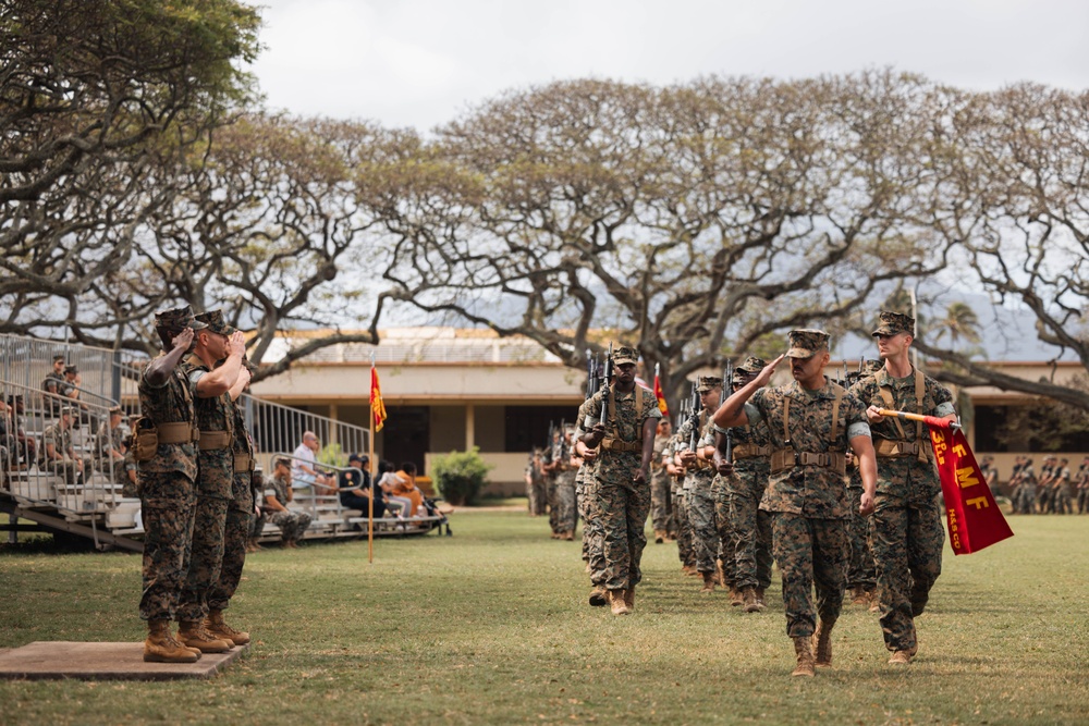 3d LLB Sergeant Major Relief and Appointment Ceremony