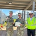 Col. Jess Curry receives the Meritorious Service Medal Award