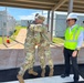Col. Jess Curry receives the Meritorious Service Medal Award