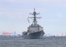 USS McCampbell Returns to Yokosuka to Commander, Destroyer Squadron 15
