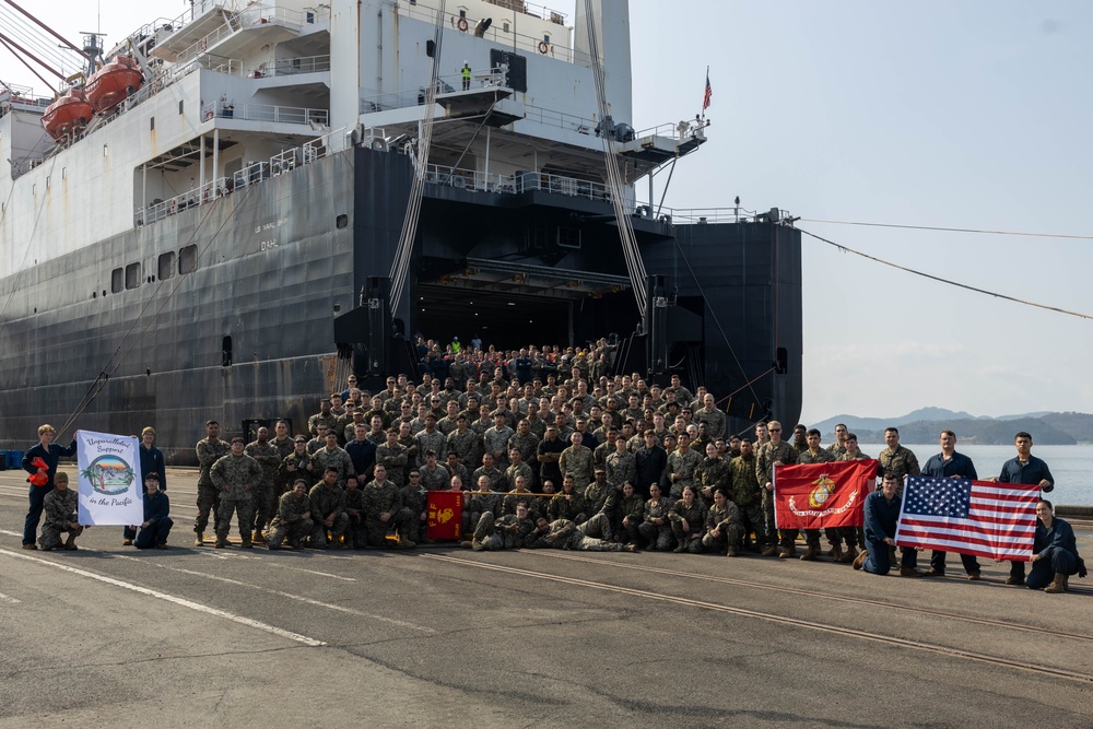 KMEP 24.1 | 3rd MLG conducts MPF offload from USNS Dahl