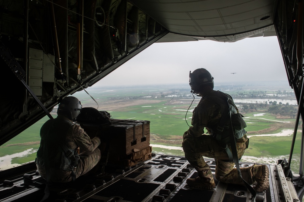 U.S., Bangladesh Air Forces conduct airdrop for Cope South 2024