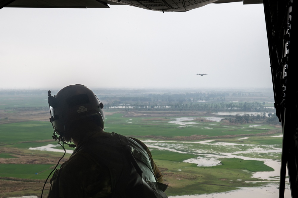 U.S., Bangladesh Air Forces conduct airdrop for Cope South 2024