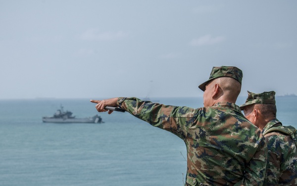 Exercise Cobra Gold 2024 amphibious landing operation
