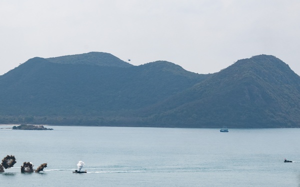 Exercise Cobra Gold 2024 amphibious landing operation
