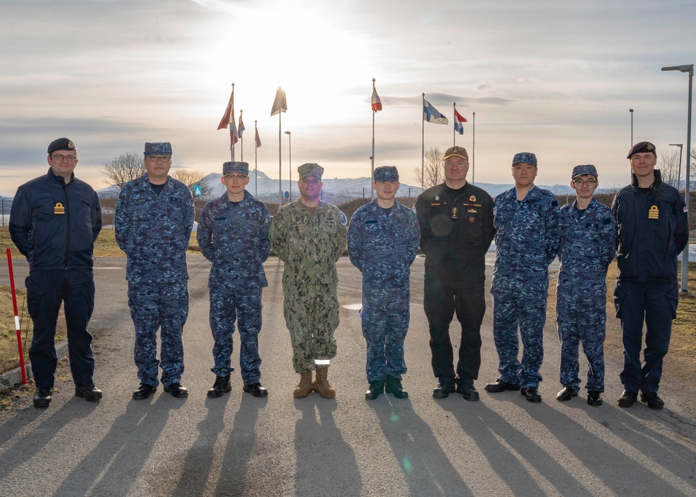 Japanese Self Defense Force visitis CTF-N HQ