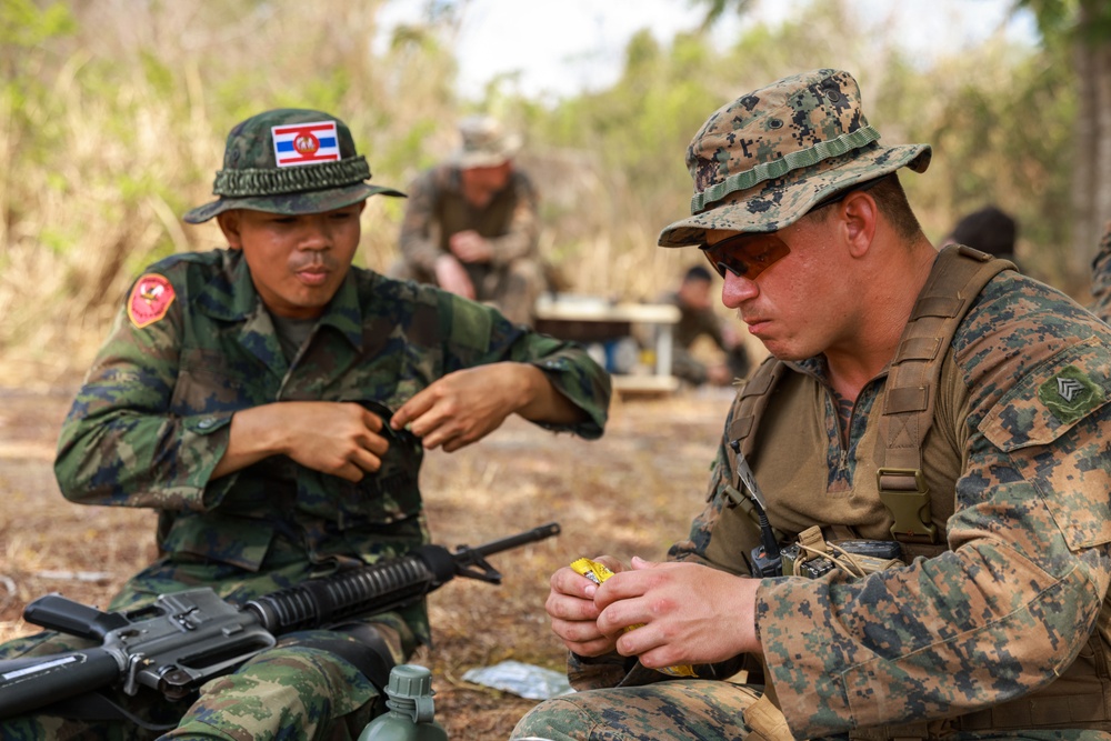 15th MEU, Royal Thai Marines Run MOUT course